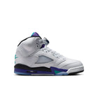 Air Jordan 5 Retro GS (White/New Emerald/Grape Ice)