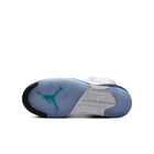 Air Jordan 5 Retro GS (White/New Emerald/Grape Ice)