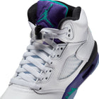 Air Jordan 5 Retro GS (White/New Emerald/Grape Ice)