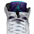 Air Jordan 5 Retro GS (White/New Emerald/Grape Ice)