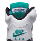 Air Jordan 5 Retro GS (White/New Emerald/Grape Ice)