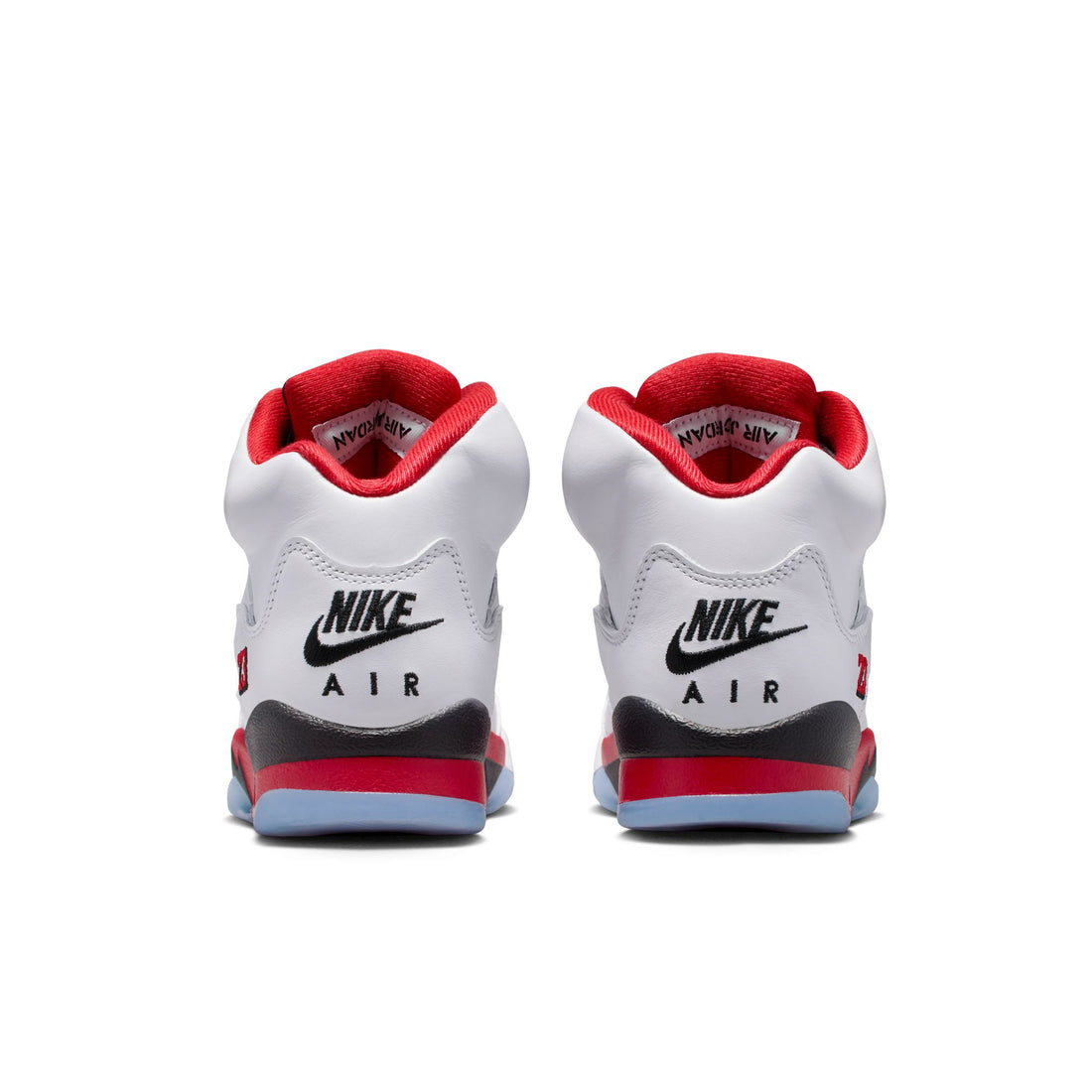 Air Jprdan Retro 5 OG GS (White/Fire Red/White)
