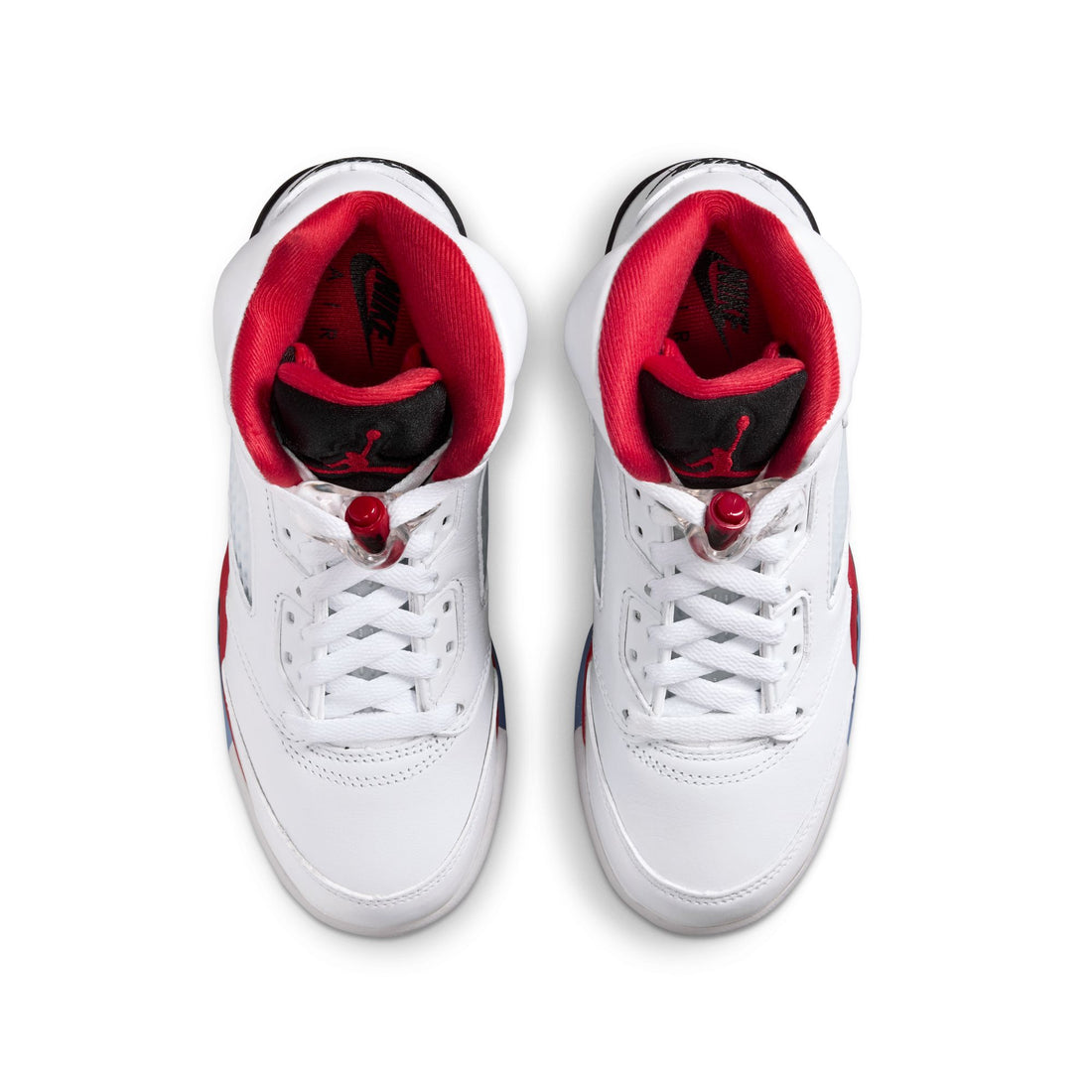 Air Jprdan Retro 5 OG GS (White/Fire Red/White)