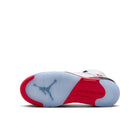Air Jprdan Retro 5 OG GS (White/Fire Red/White)