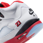 Air Jprdan Retro 5 OG GS (White/Fire Red/White)