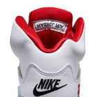 Air Jprdan Retro 5 OG GS (White/Fire Red/White)