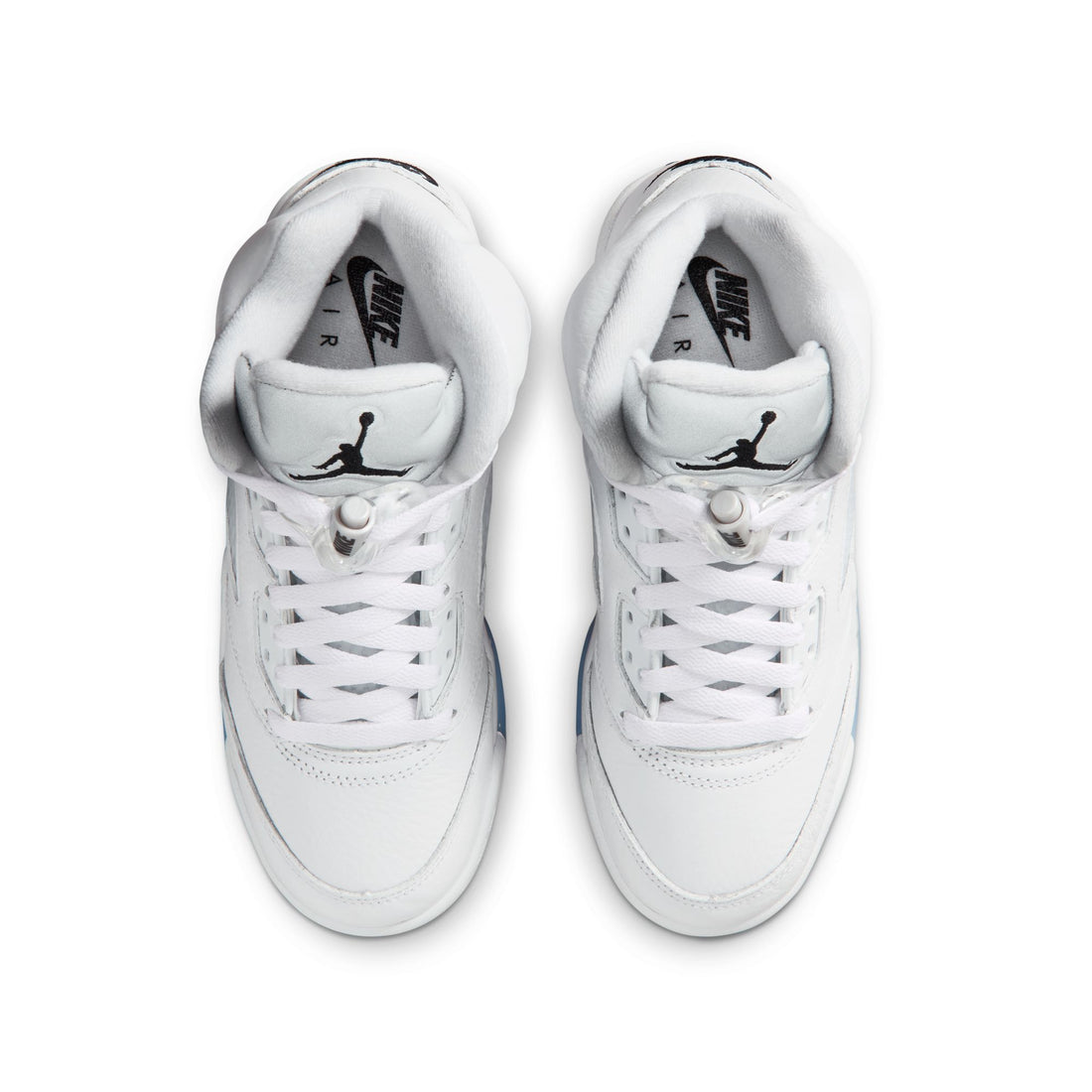 Air Jordan 5 Retro OG GS (White/Black/Metallic Silver)