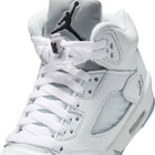 Air Jordan 5 Retro OG GS (White/Black/Metallic Silver)