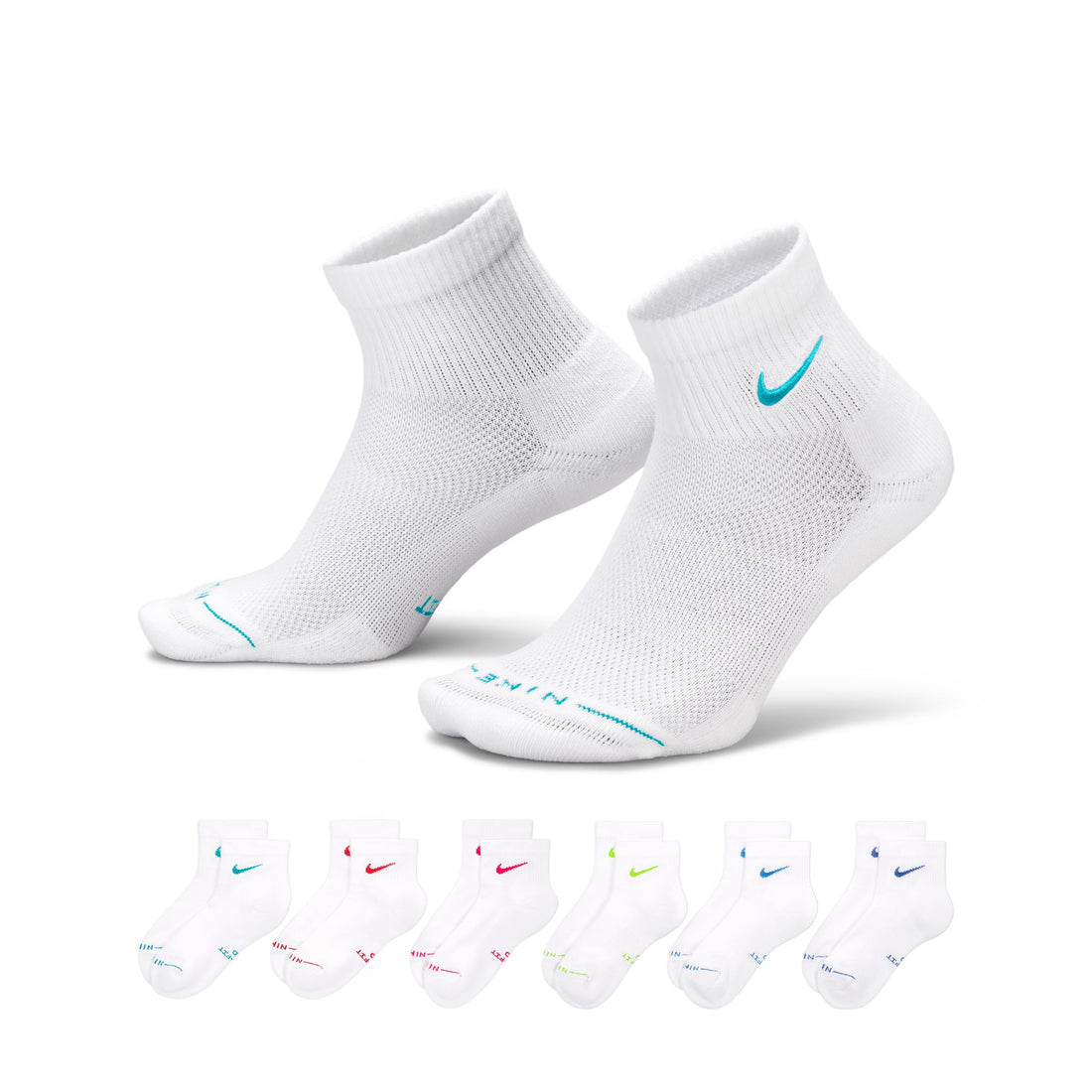 Nike Everyday Elevated Ankle Socks (6 Pairs)