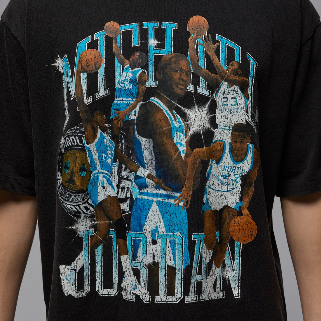 Jordan Flight "UNC" Essentials Graphic T-Shirt (Black)