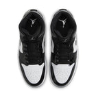 Air Jordan 1 Mid SE (Black/Metallic Silver/White)