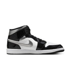 Air Jordan 1 Mid SE (Black/Metallic Silver/White)