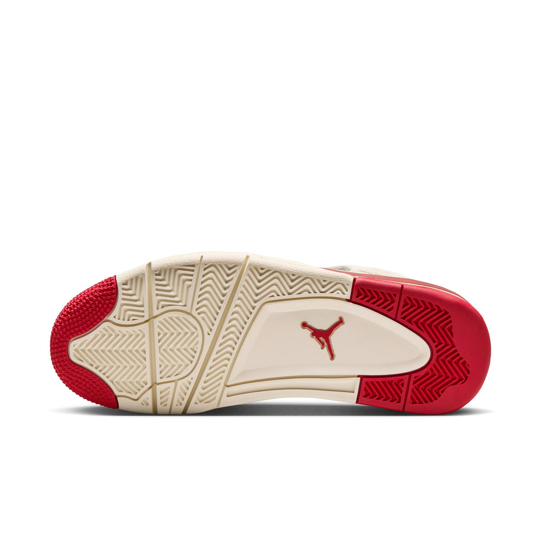 WMNS Air Jordan 4 Retro (Pail Ivory/Sierra Red)