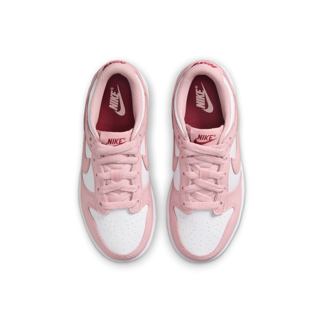 Nike Dunk Low BP (White/Pink Glaze/Pomegranate)