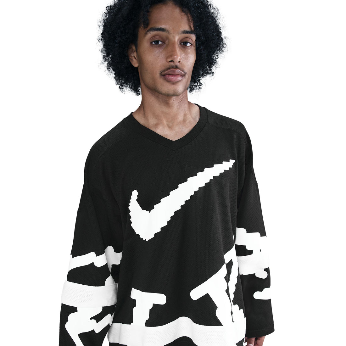Nike Sportswear Club Hockey Jersey (Black/White)