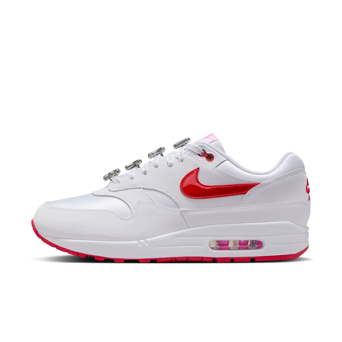 Nike Air Max 1 PRM (White/University Red)