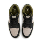 Air Jordan 1 Mid SE (LT Orewood BRN/Off Noir)