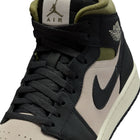 Air Jordan 1 Mid SE (LT Orewood BRN/Off Noir)