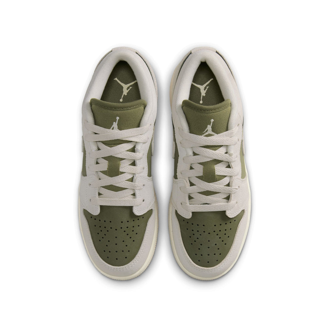 Air Jordan 1 Low SE GS (Medium Olive/LT Orewood)