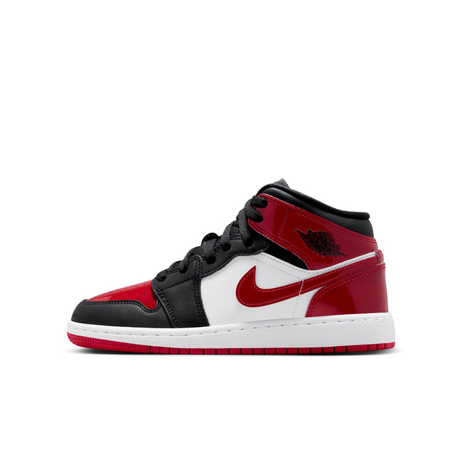 Air Jordan 1 Mid SE GS (Black/Varsity Red/White)