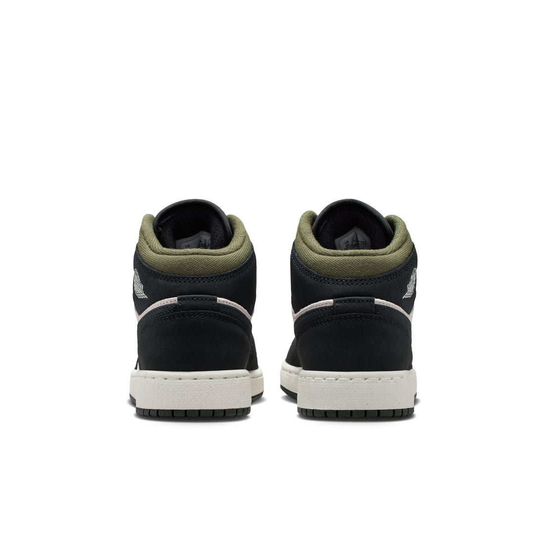 Air Jordan 1 Mid SE GS (LT Orewood Brn/Off Noir)