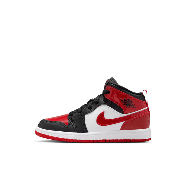 Air Jordan 1 Mid SE PS (Black/University Red/White)