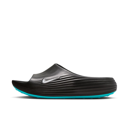 Nike ReactX Rejuven8 Slide(Black/Metallic Silver)
