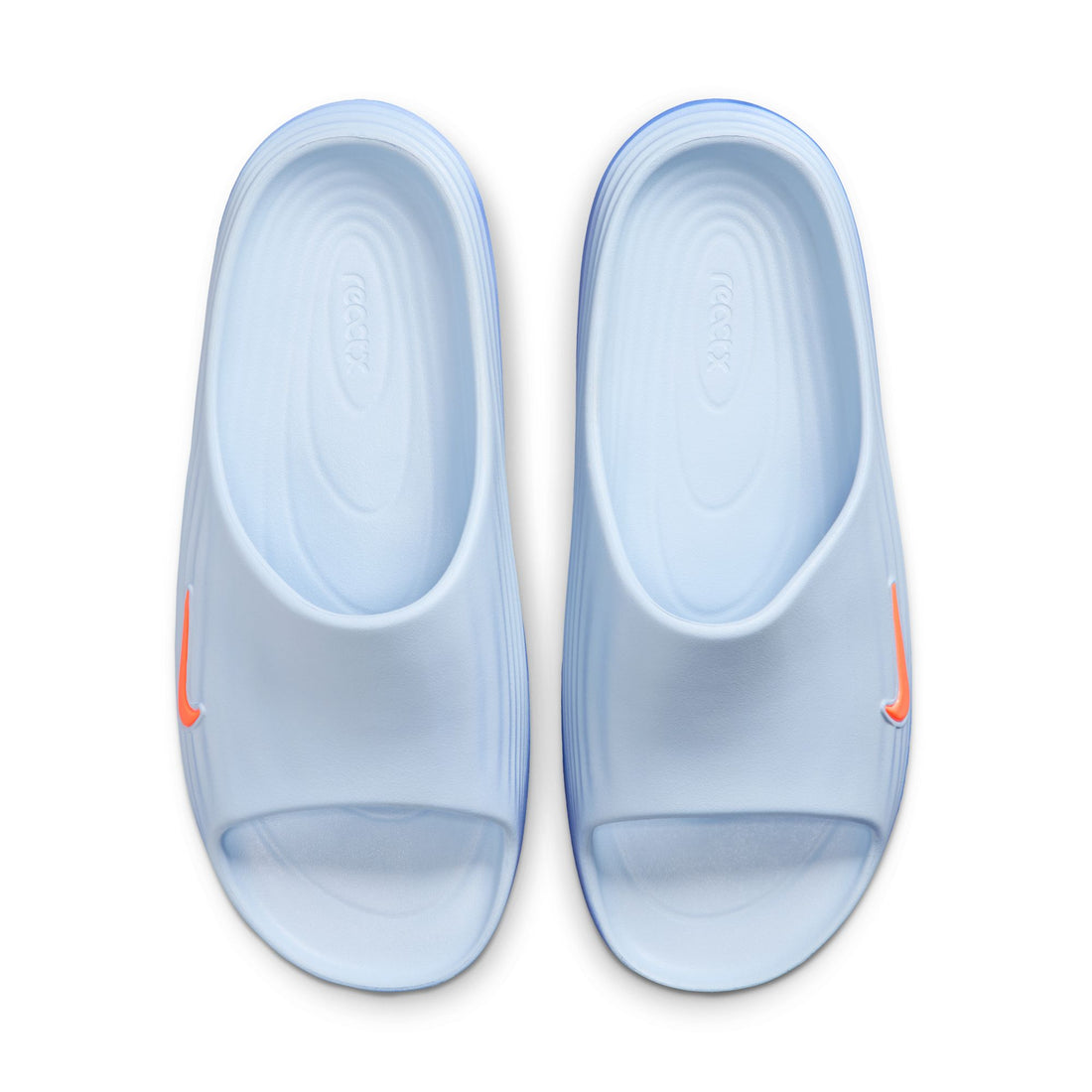 Nike ReactX Rejuven8 Slide (Hydrogen Blue/Safety Orange)