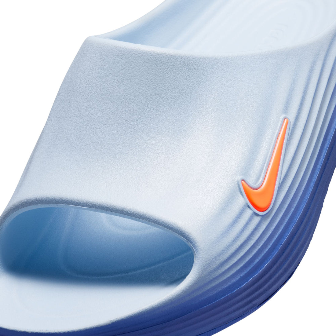 Nike ReactX Rejuven8 Slide (Hydrogen Blue/Safety Orange)