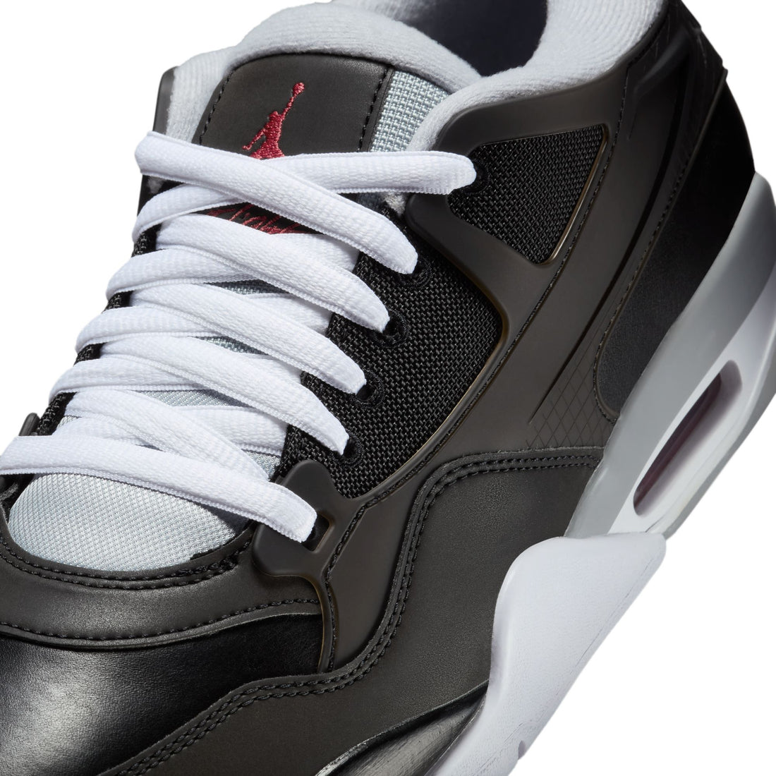 Air Jordan 4 RM PRM (Black/Fire Red/Wolf Grey/White)