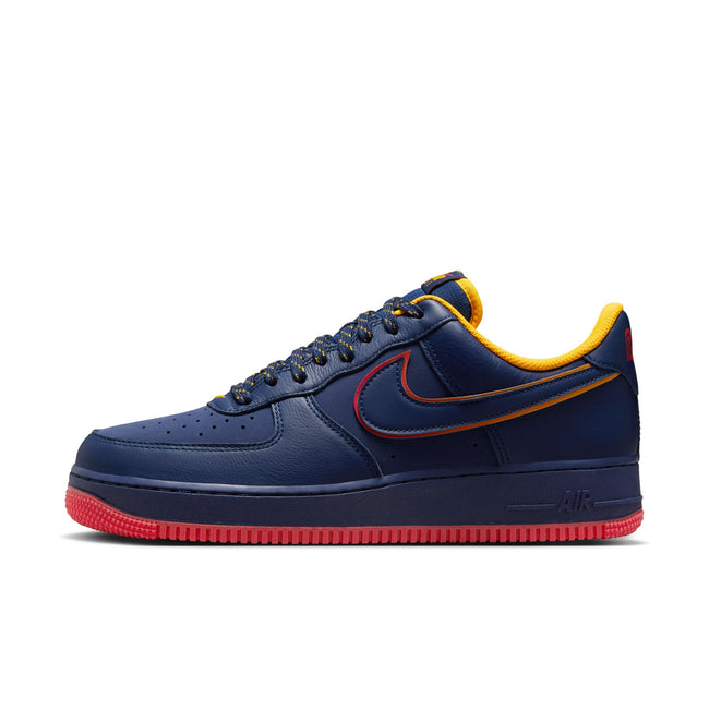 Nike Air Force 1 '07 LV8 (MIDNIGHT NAVY/BLUE VOID-LT CRIMSON)