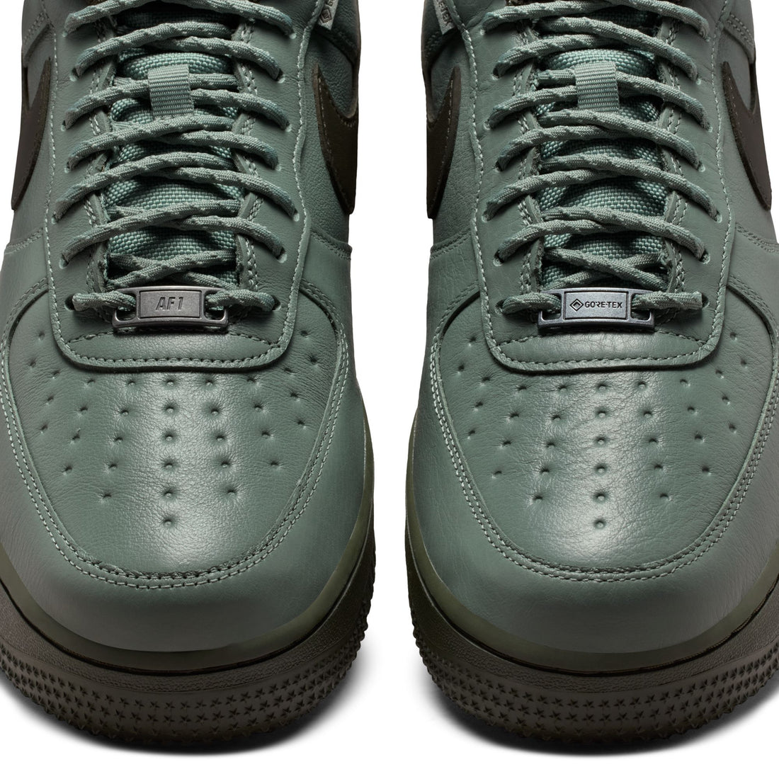 Nike Air Force 1 GORE-TEX Vibram (CLAY GREEN/SEQUOIA-SPEED YELLOW)