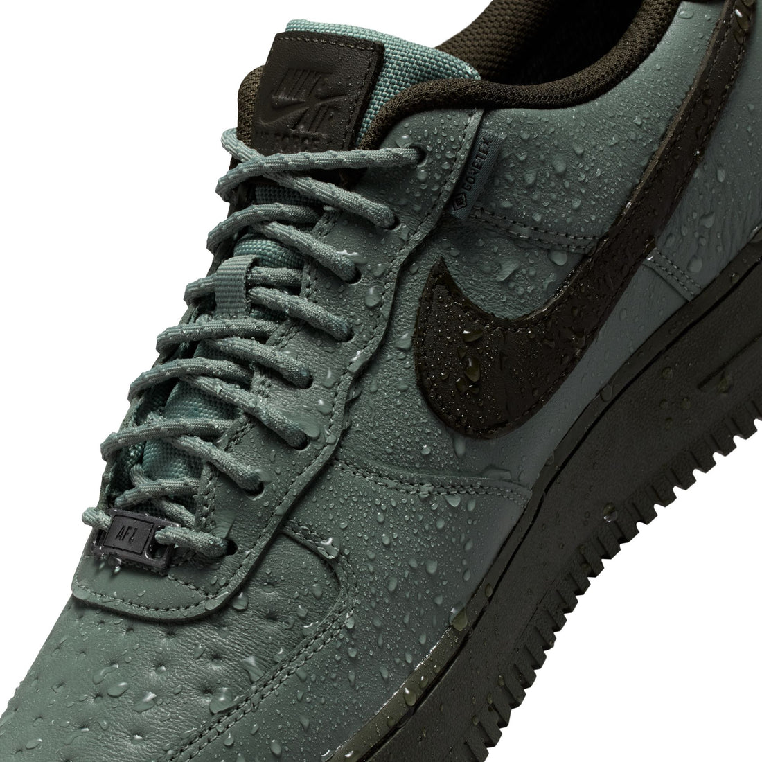 Nike Air Force 1 GORE-TEX Vibram (CLAY GREEN/SEQUOIA-SPEED YELLOW)