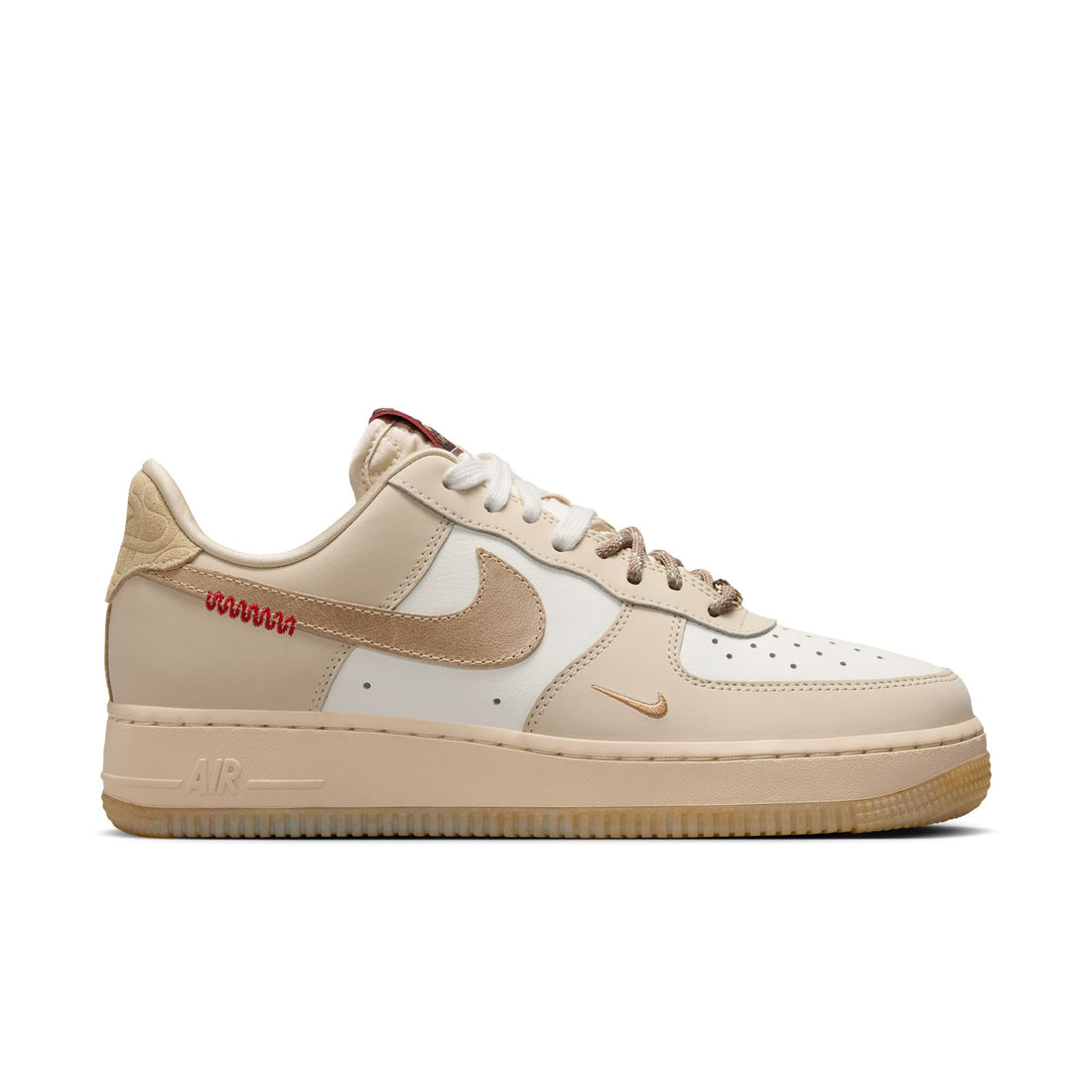 WMNS Air Force 1 '07 (Sail/Team Gold/LT Khaki)