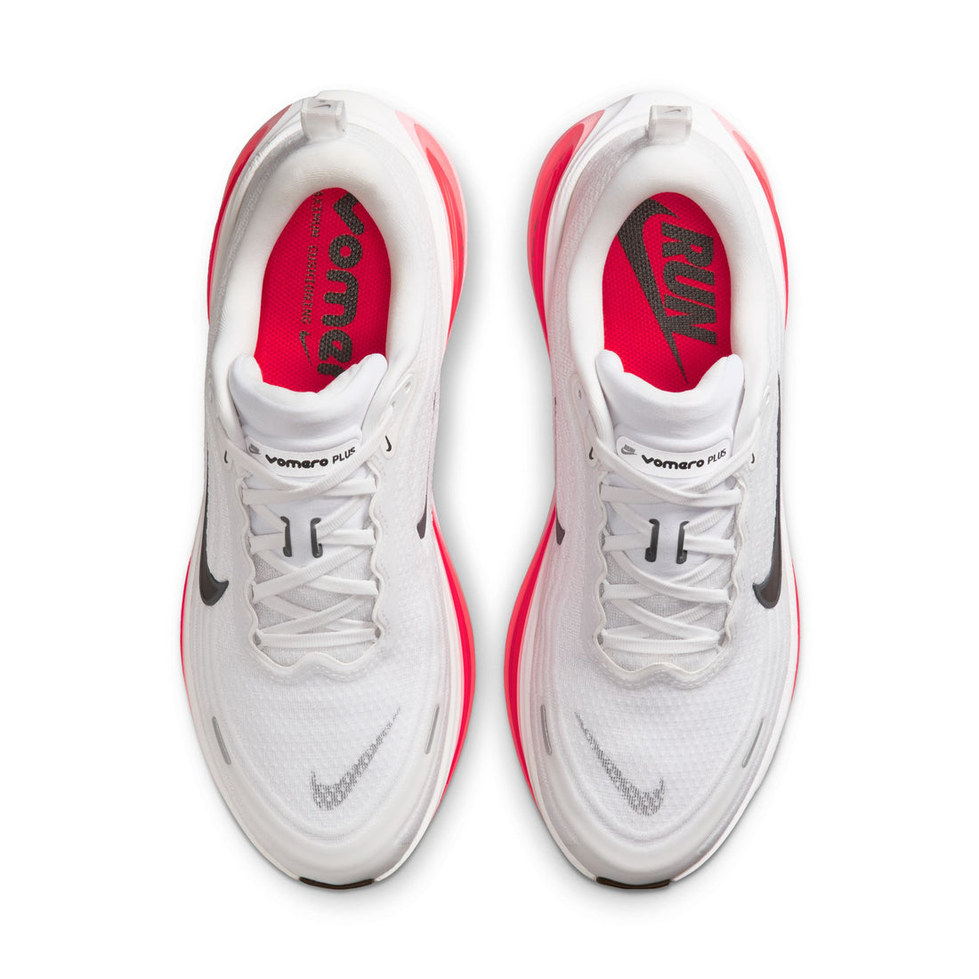 Nike Vomero Plus (White/Black/Bright Crimson)