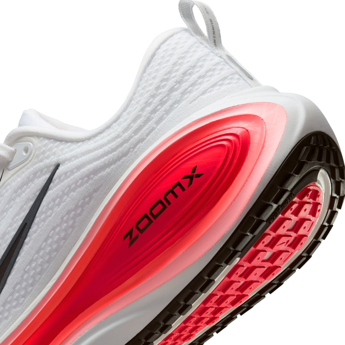 Nike Vomero Plus (White/Black/Bright Crimson)