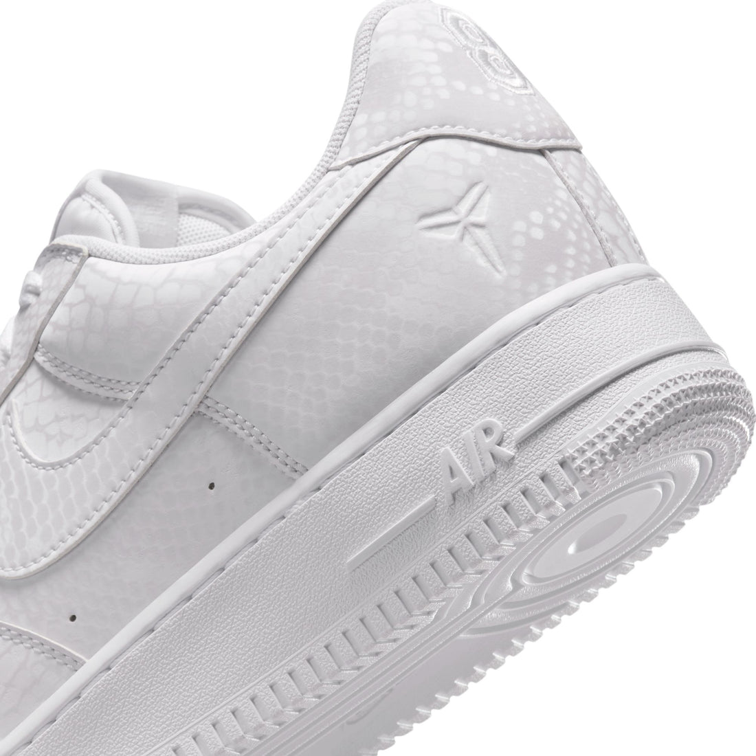Nike Air Force 1 "Kobe" (White/White)