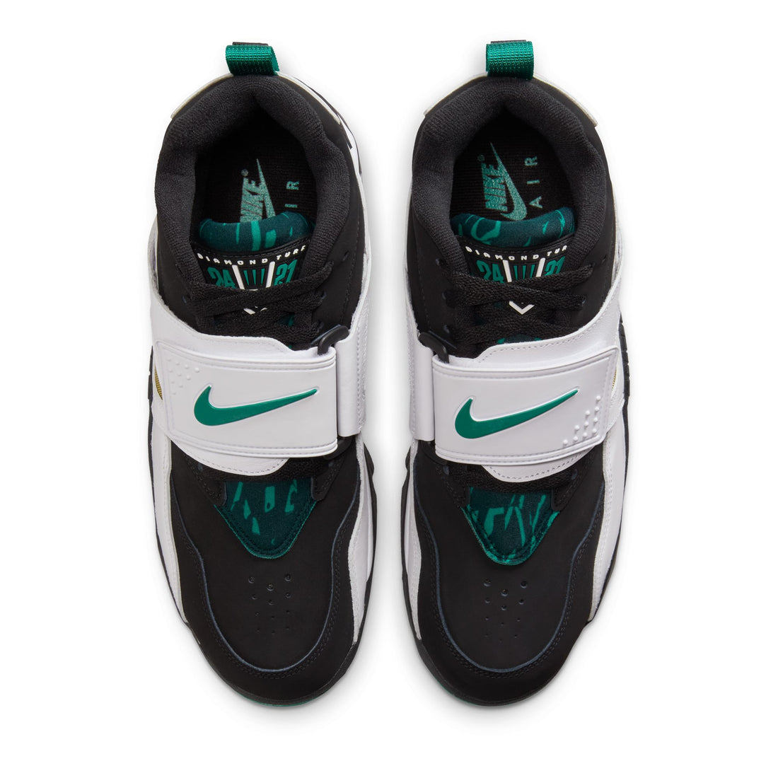Nike Air Diamond Turf '93 (Black/Mystic Green/White)