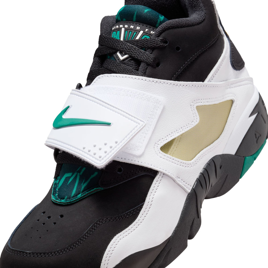Nike Air Diamond Turf '93 (Black/Mystic Green/White)