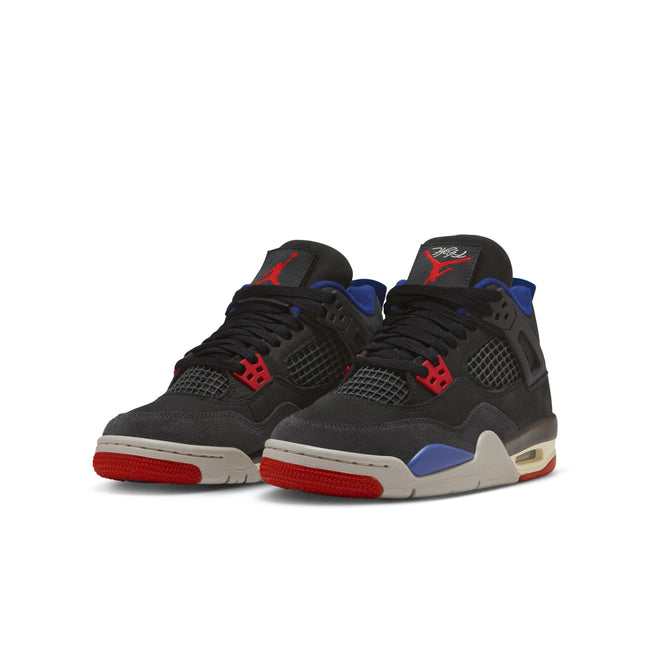 Air Jordan 4 Retro OG GS (Black/Fire Red/Deep Royal Blue)
