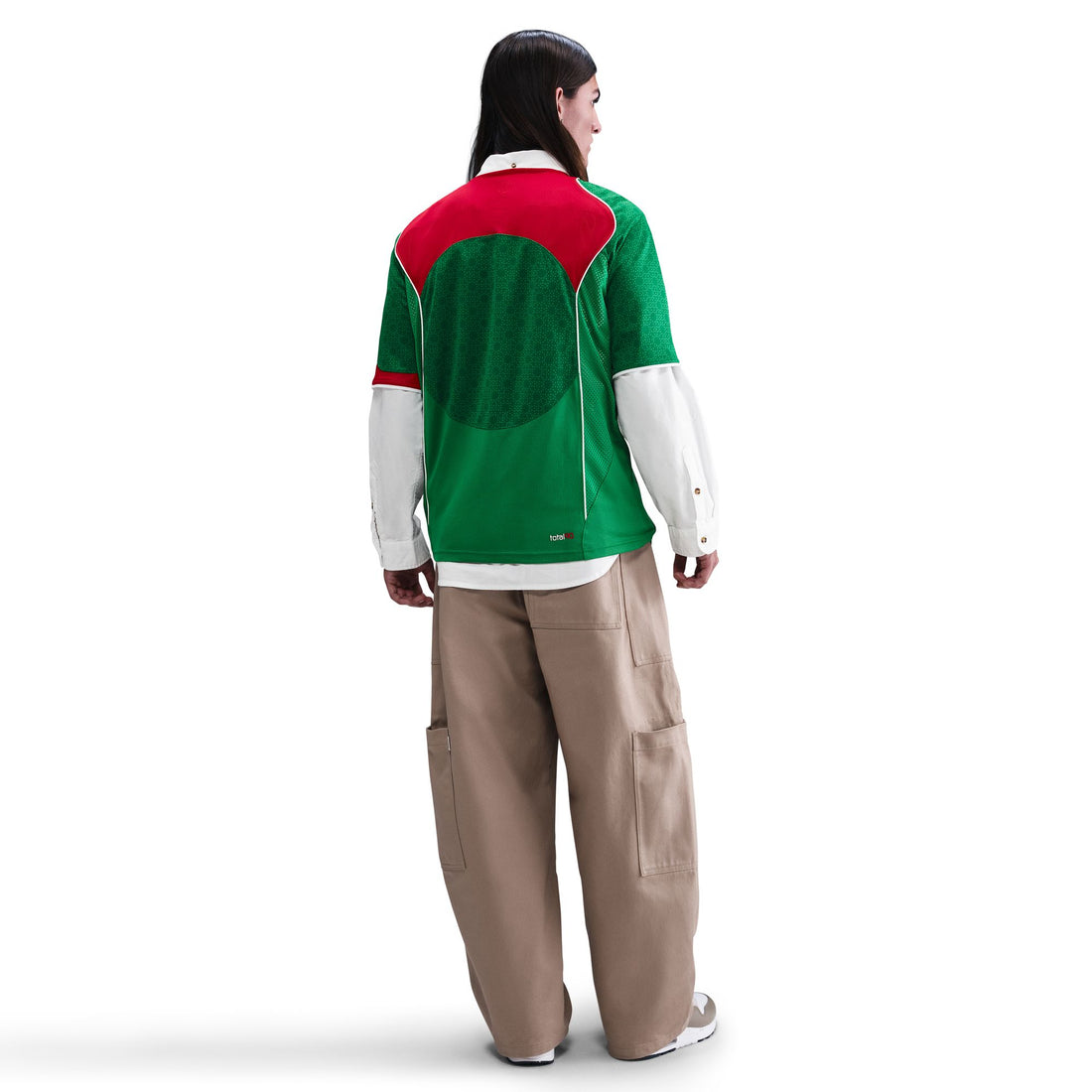 Nike Total 90 Dri-FIT Soccer Jersey (Green/Red/White)