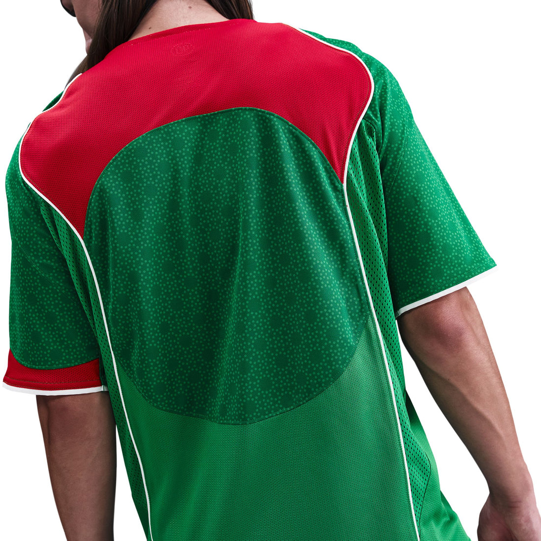 Nike Total 90 Dri-FIT Soccer Jersey (Green/Red/White)