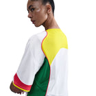 Nike Total 90 Dri-FIT Soccer Jersey (White/Yellow/Green/Red)