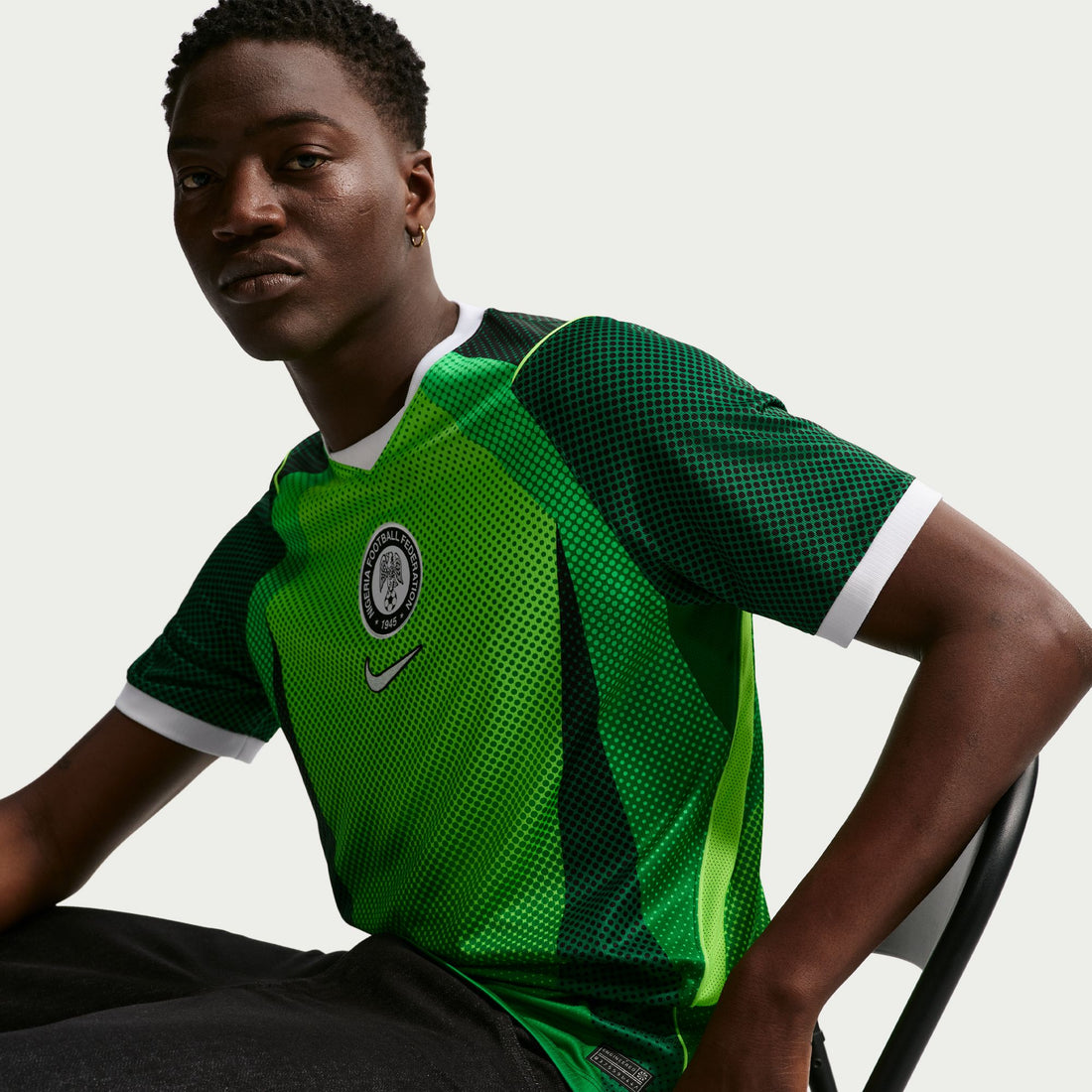 Nike Dri-FIT Nigeria 2026 Stadium Home Soccer Short-Sleeve Jersey