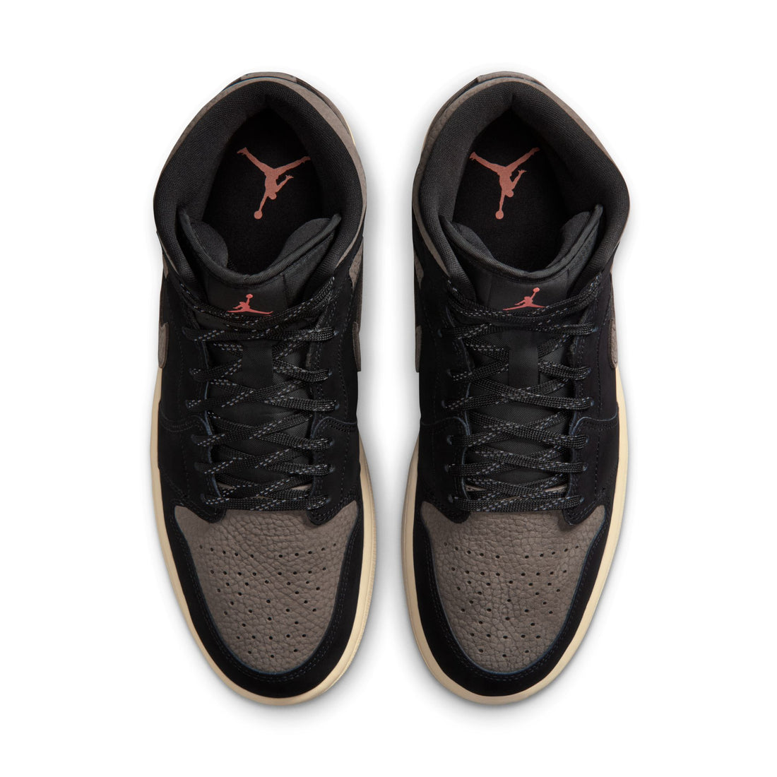Air Jordan 1 Mid SE (Black/Olive Grey/LT Wild Mango)