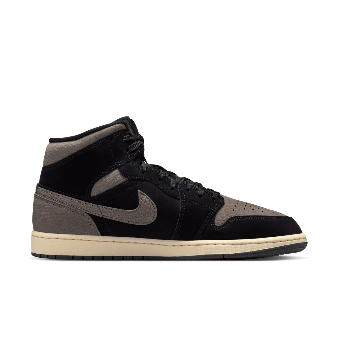 Air Jordan 1 Mid SE (Black/Olive Grey/LT Wild Mango)