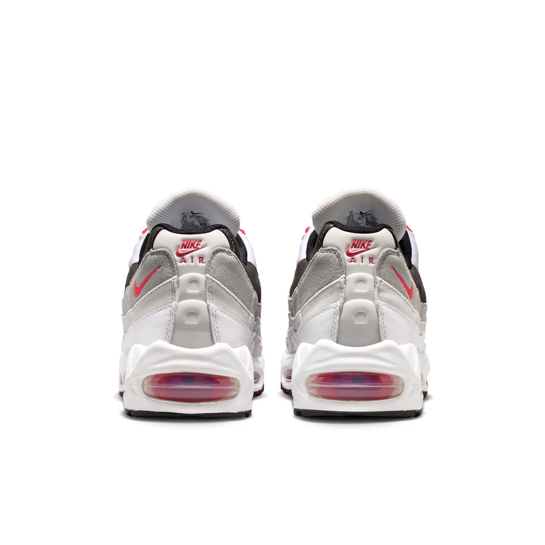 Nike Air Max 95 Big Bubble Premium (White/Comet Red/Neutral Grey)