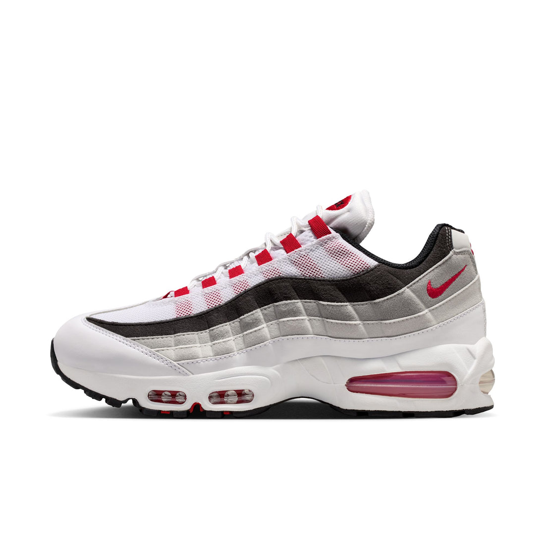 Nike Air Max 95 Big Bubble Premium (White/Comet Red/Neutral Grey)