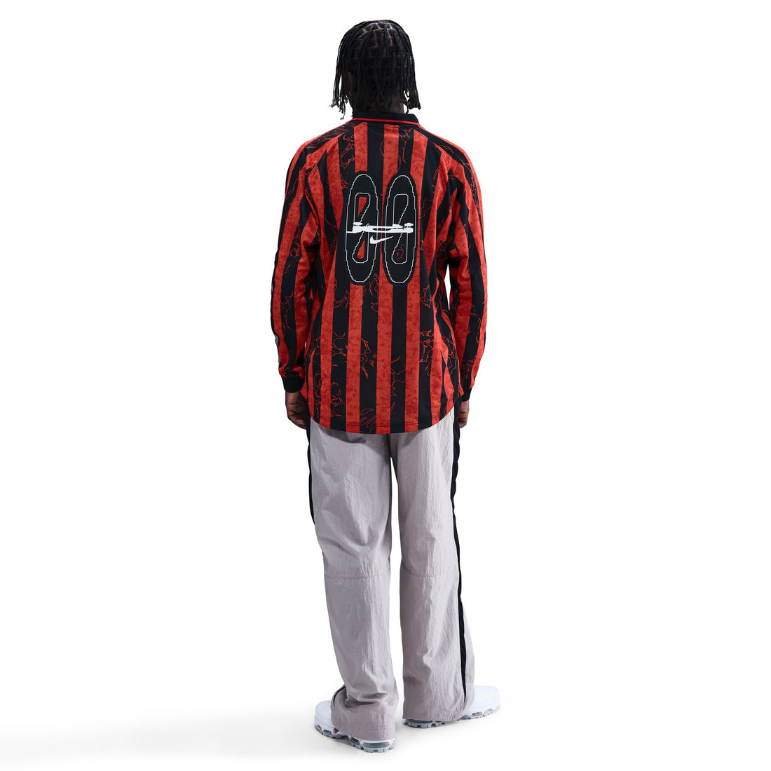 Nike Air Long-Sleeved Jersey (Red/Black)