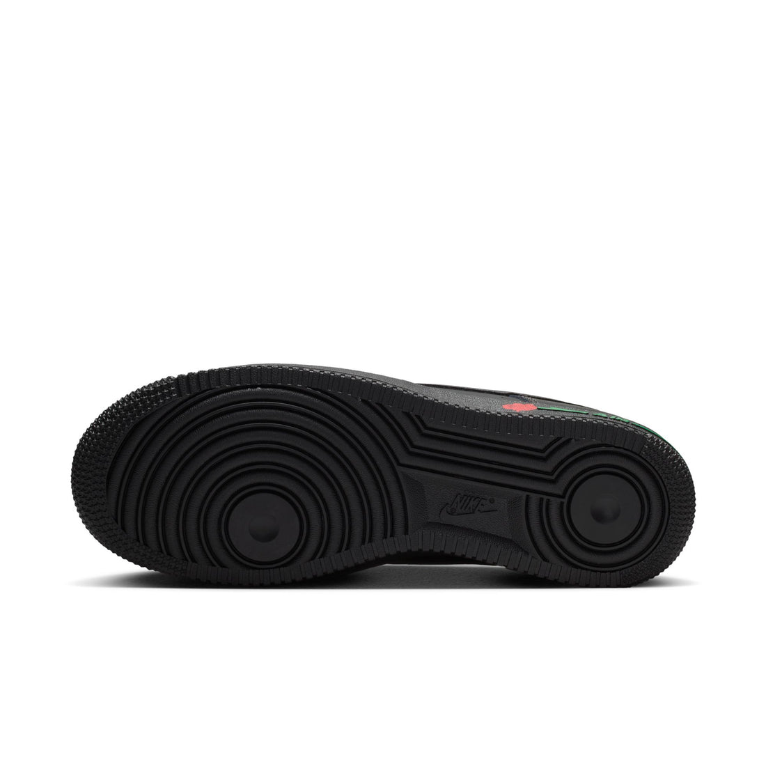 WMNS Nike Air Force 1 '07 SE (Black/Black/Sport Red)